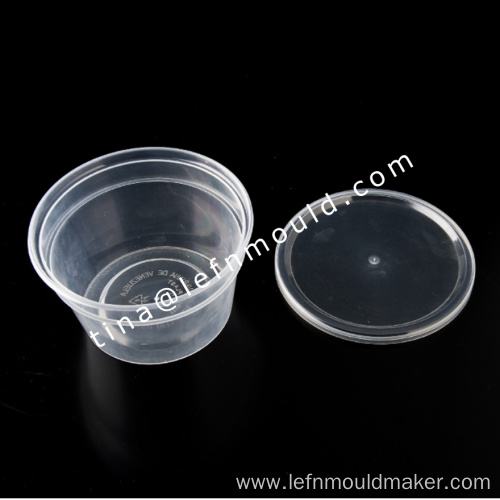 Thin Wall 750ml 1000ml Food Container Injection Mould